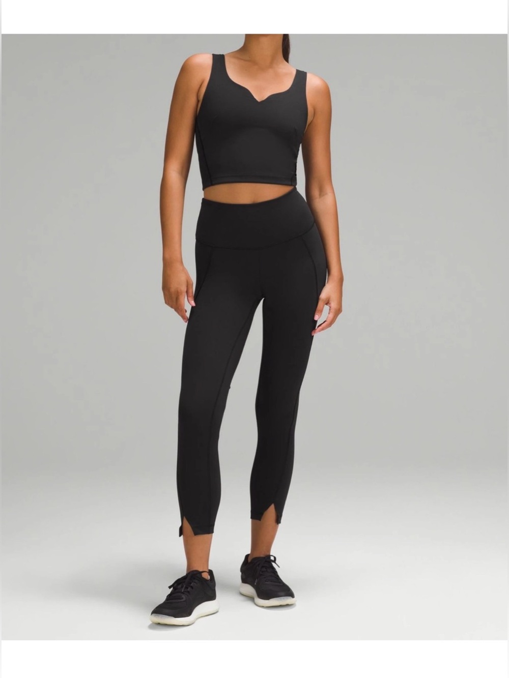 Lululemon Wunder Train High-Rise Tight 25” Hem Slit